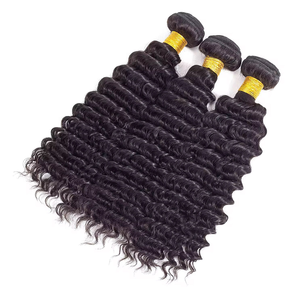 Italian deep human curl weave