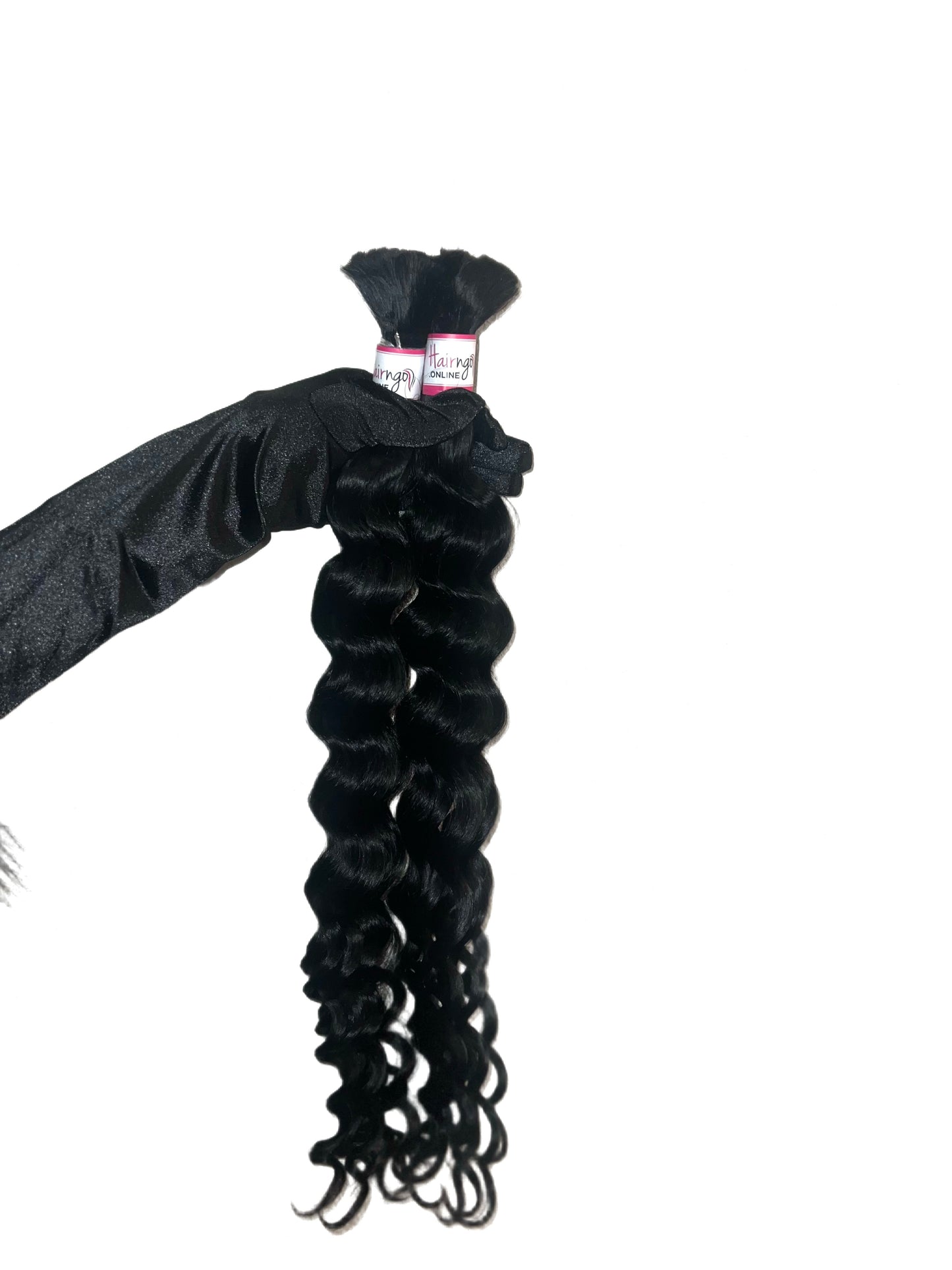 Natural curl human braiding hair