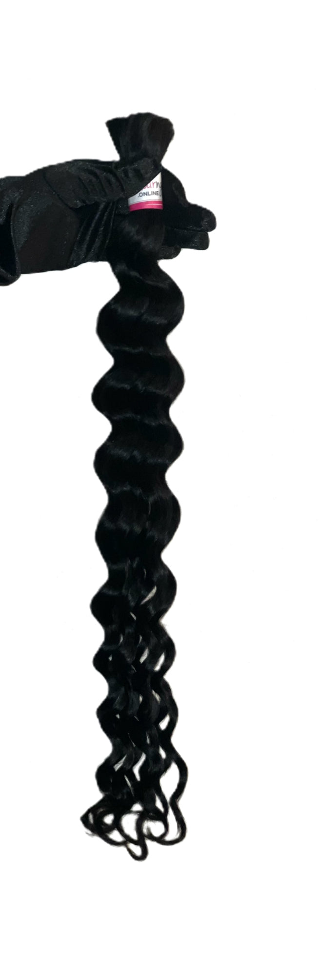 Natural curl human braiding hair