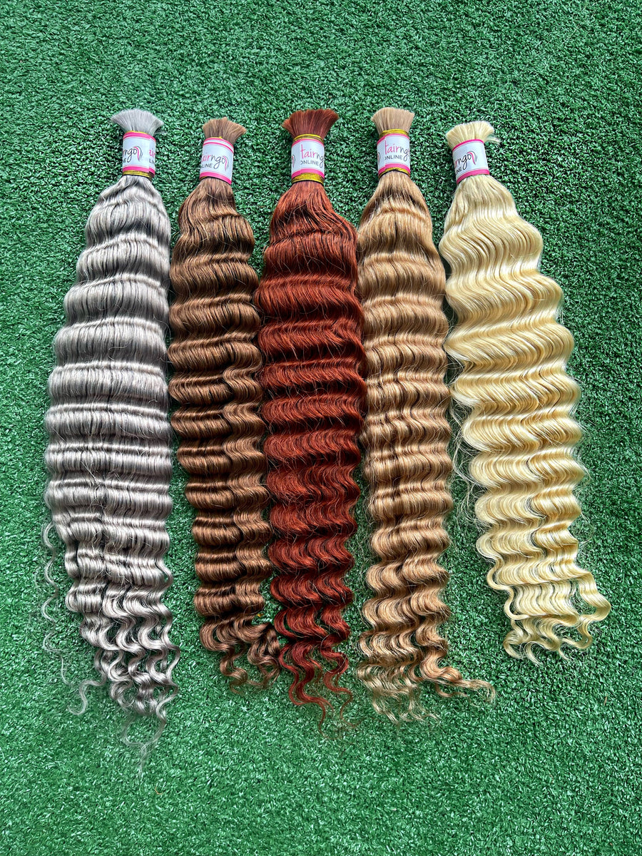 Deep curls Brazilian braiding hair
