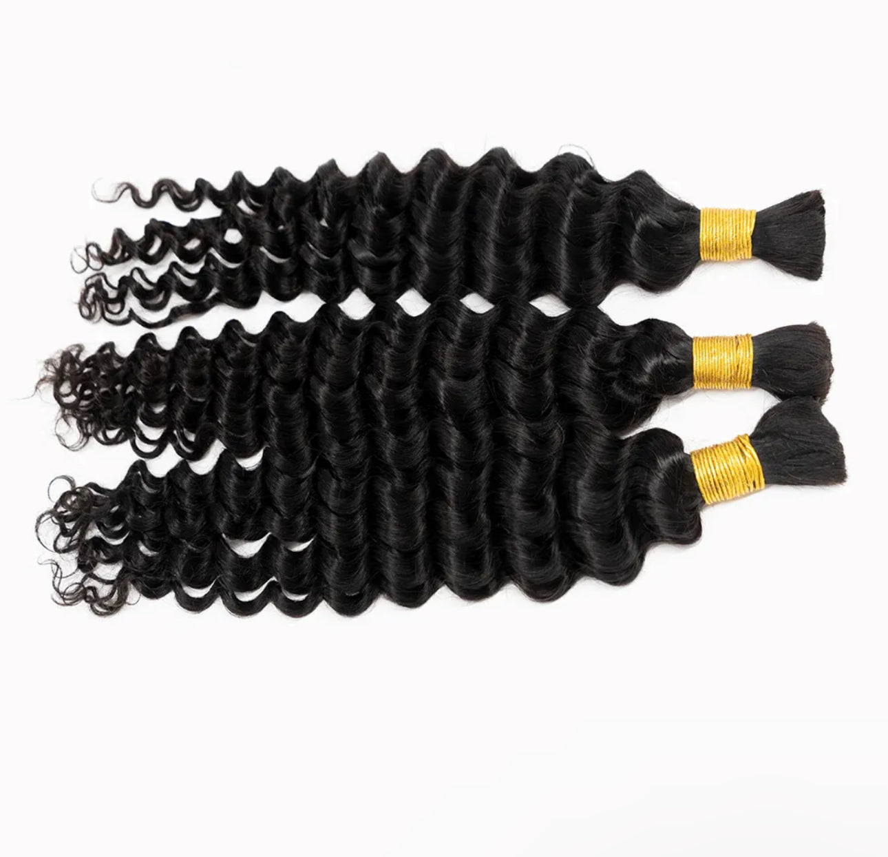 Italian Deep curl human braiding hair