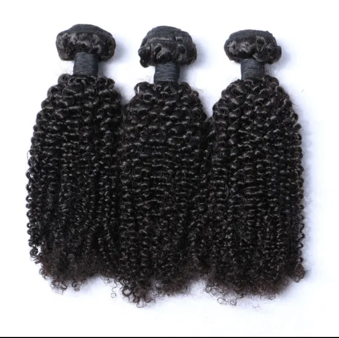 Kinky curly Mongolian weave